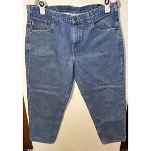 Carhartt Mens Blue Denim Jeans B17 DST 38x30